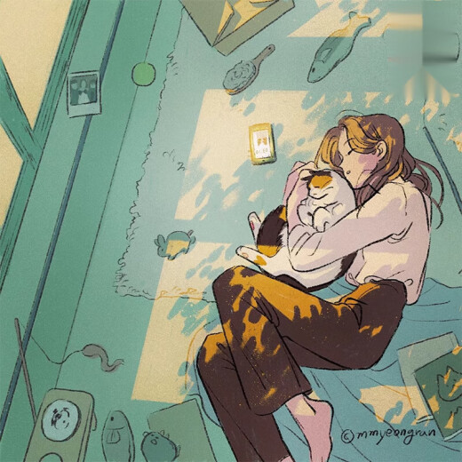 716 Frescos de estilo japonés y recolección de pintura Animación Material de copia electrónica del campus bidimensional