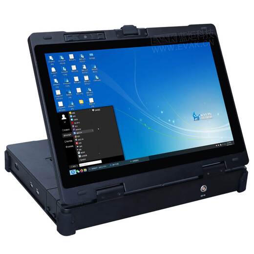 蓝炬科技（EVAK）15.6英寸便携式国产飞腾D2000双屏加固笔记本电脑内置数据采集模块现场电子物证取证一体机勘查箱 两个500W摄像头，一个可微调角度
