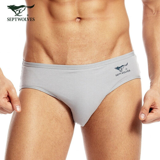 Siete Wolf Men's Wriefs Hombres para hombres 7A Grado Antibacteriano Algodón puro Algodón Puerto