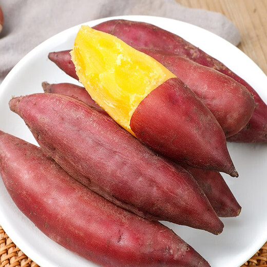 Jingdida Hainan Kastanien-Süßkartoffel, kandierte Süßkartoffel, Nettogewicht 4,5 Jin Jin entspricht 0,5 kg (3–8 Taels/Stück), direkt von der Quelle