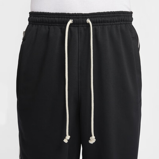 Nike (Nike) Terma-Fit Oficial más pantalones de baloncesto de vellón HJ3884 010 Negro/Ligero Marfil White S
