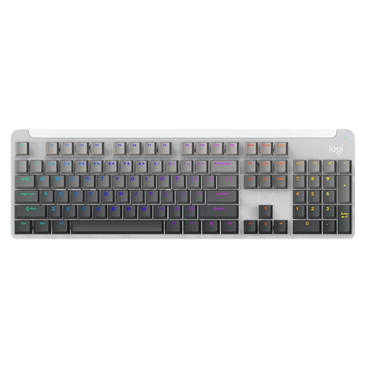 Logitech's preferred series K865 (K845 upgraded version) wireless mechanical keyboard Business office keyboard E-sports gaming keyboard 104-key full-size dual-mode connection K865 ink shadow gradient version