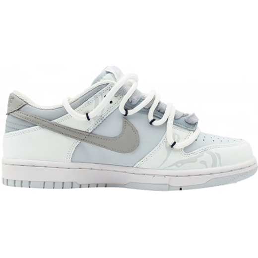 耐克（NIKE）球鞋定制NikeDunkLow做旧复古秋日穿搭男女款板鞋 DD1391-103(Team108-男款小男孩2 44.5 定制款不退不换