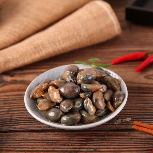 Shao Wansheng silver label mud snail canned wine-drunk mud snail old Ningbo style pickled seafood ready to eat with rice and wine 225g