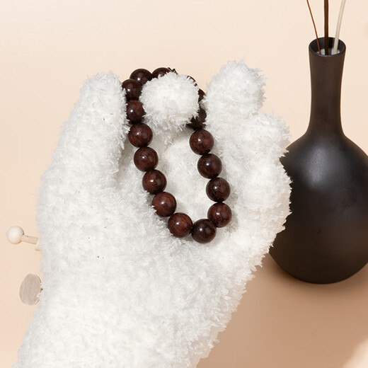 Pei Liangpan Wenwan Gloves Nano Disk Play Polished Cotton Beads Gloves with Star and Moon Bodhi Buddha Beads Diamond Walnut Wenwan Ten Thousand Hair Gloves 1 pair