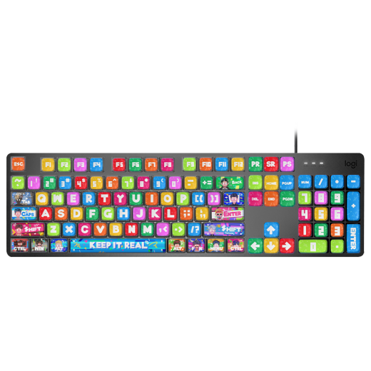 
Logitech K845 mechanical keyboard game e-sports wired keyboard computer office keyboard personalized custom keycap version for boys’ girlfriend gift k845-RAPPER joint keycap tea scroll