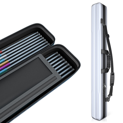 Zailou's new hard-shell fishing rod bag waterproof rod bag multi-functional rod box fishing gear bag rod bag umbrella bag all-in-one special fishing bag 24 years new style - black 127*7*7cm