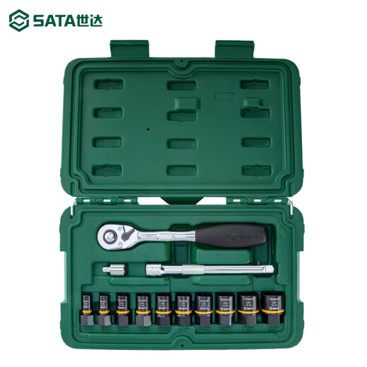 SATA 23-piece slip bolt removal socket set 09137 09137 (13-piece slip bolt removal socket