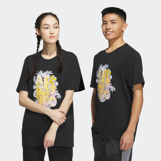 
Adidas NEO men and women sports short-sleeved T-shirt IP3884/IP3885/IP3887 IP3885 S