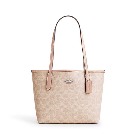 COACH brand direct supply women's CITY23 small shoulder tote bag color matching CU759 New Year gift