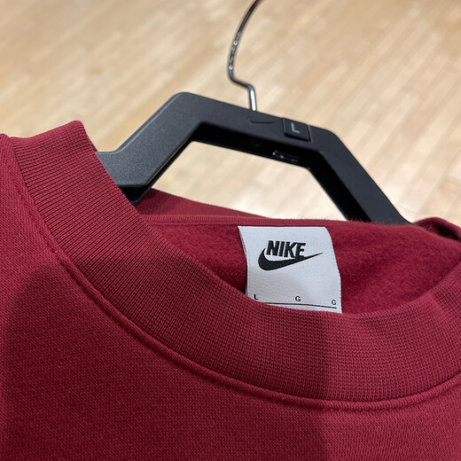 耐克（NIKE） 卫衣男士2025春秋季运动服加绒保暖圆领套头衫FN2611-365 FN2611-677深红色内里加绒 M