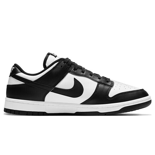 Nike Nike Herren Retro Casual Shoes Panda Dunk Sneakers DD1391-100 Weiß und Schwarz 42.5