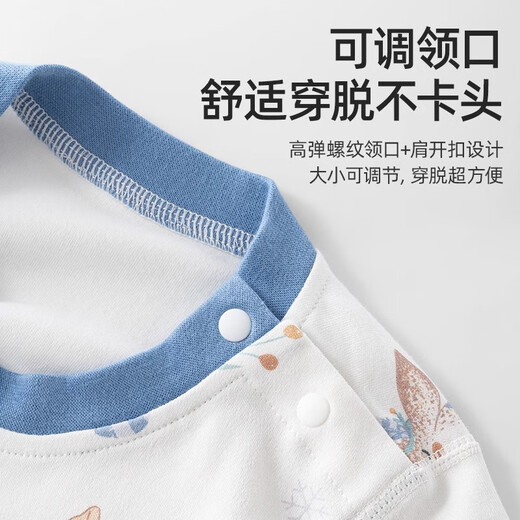 Betas bébé pyjamas printemps et automne d'été pur coton 2025 Nouveau style hommes et femmes vêtements pour enfants à la maison