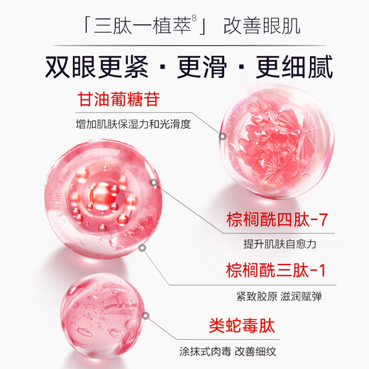 Wanmei Eye Cream 5. Generation kleines Feder Elastin Eye Serum 20G Polypeptid Astaxanthin Straffung Anti-Falten-Licht-Augenstreifen