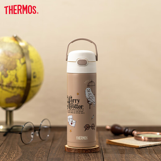 Thermos children's thermos cup primary school students' direct drinking water cup Harry Potter men's and women's kettle 316L stainless steel 500ml red