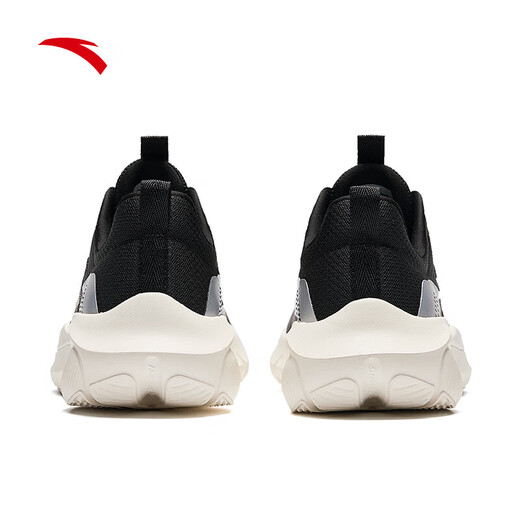 ANTA Men's Soft Soled Training Shoes Anti-Slip Running Shoes Indoor Hiking Shoes Men's Sports Shoes Breathable Running Shoes Black/White-3 40