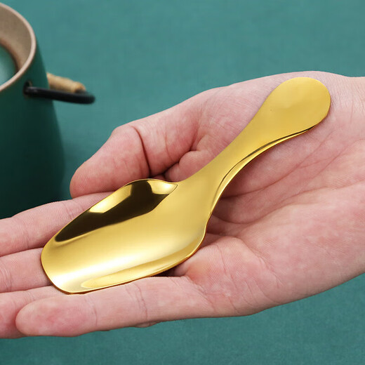 Flying Kitchen tea spoon tea set accessories exquisitely carved metal tea spoon tea shovel 304 stainless steel tea spoon