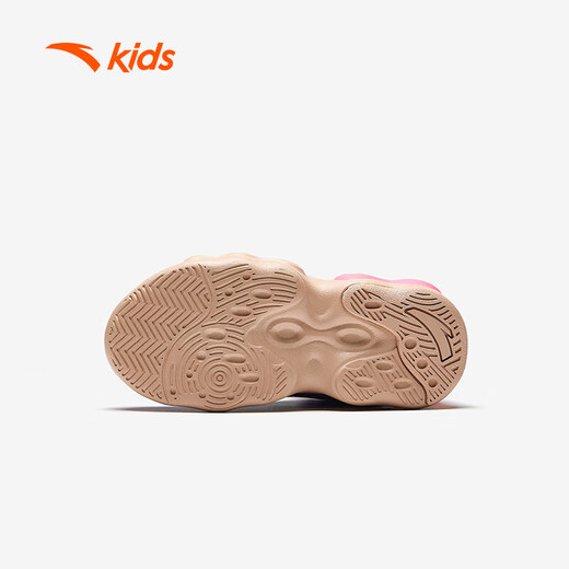 Anta-Kinder-Turnschuhe Herrenschuhe 2025 Neue Knopfpolstere Anti-Rutsch-Basketballschuhe [zusätzliche Form] Lila/Lila/Noya Purple 9901-3 30