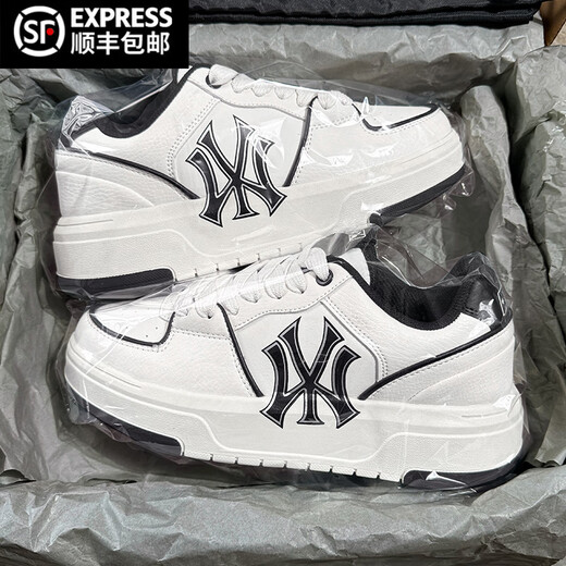 Gerkason's high-looking classic sneakers for men 2025 new autumn and winter Korean version thick-soled increased breathable couple's white shoes white and black (Putian high quality) lightning delivery 42