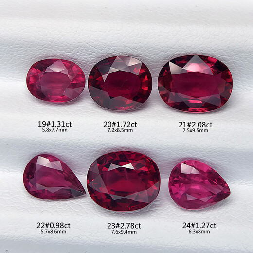 Blue Xianghe 8 Brazilian Rupee tourmaline 600 yuan/carat oval faceted gemstone inlaid with 18K gold men and women ring pendant 1.44 carats 8#