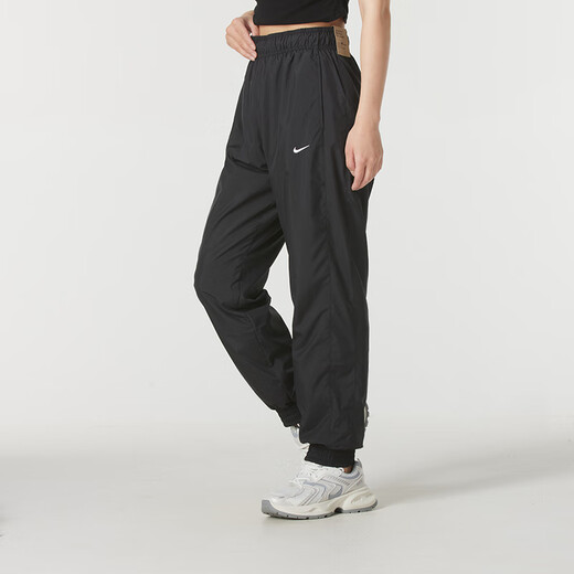 耐克（NIKE）运动套装女装 2025新款秋季潮流时尚连帽卫衣套头衫 束脚休闲长裤 DQ5776-010+FV7661-010 M
