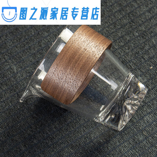 Tee-Set Accessoires Glasmesse Tasse Anti-Scenen-Abdeckung Wärmedämmungsring Holz Tasse Set Handheld Tee Leck Tee Anti-Scenen Ring lb Kaffeholz Cover 6624 Modelle Modelle