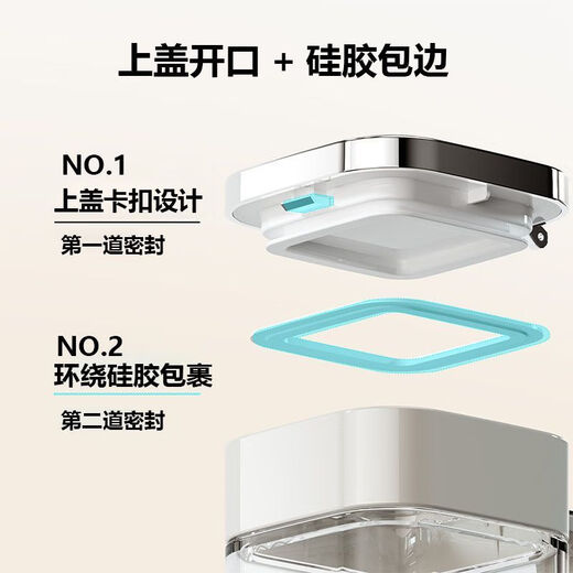 Yuzhishu kitchen glass seasoning jar household high-end oil pot seasoning box set integrated storage box seasoning box seasoning bottle seasoning set 8-piece set