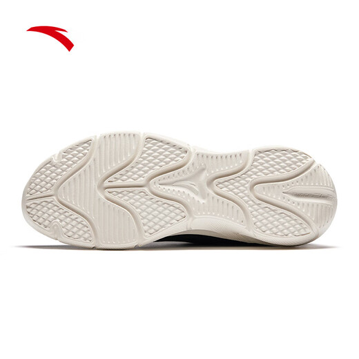 ANTA Men's Soft Soled Training Shoes Anti-Slip Running Shoes Indoor Hiking Shoes Men's Sports Shoes Breathable Running Shoes Black/White-3 40