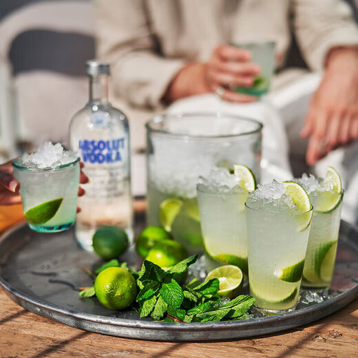 O'Shuai Long Island Iced Tea Mixing Set Tequila Absolut Vodka Bacardi White Rum Cointreau Gin