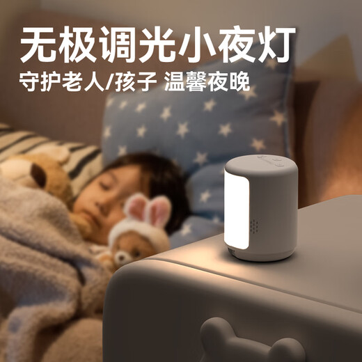 威视达康监控无线摄像头无需连wifi家用360度自动旋转远程手机可对话可视摄像头视频通话双向家庭家用室内 【WiFi版白色】一键呼叫家人+停电监控+小夜灯 128G内存卡