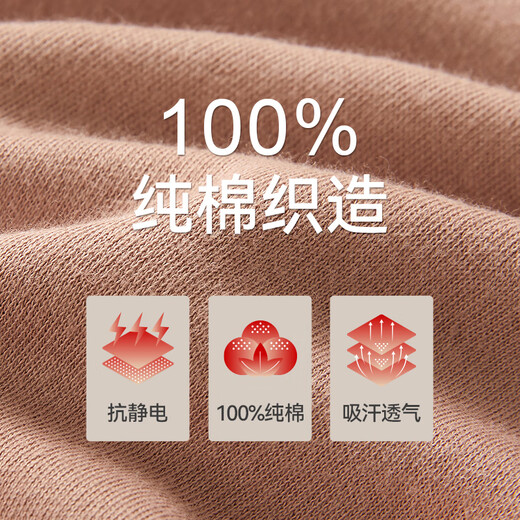 Drei Waffen (Dreigun) [Xinjiang -Baumwolle] Herbstkleidung und Hosenanzug, die der Wattebau -Frauen -Unterwäsche -Pyjama -Pyjamas -Pyjama -Hanfgrau (halbe Schildkrötenkragen) L.