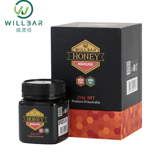 Wei'ao Bai Manuka Honig MGO829+ Manuka Honig MGO100+ importiert aus Australien WILLBAR Marke Wei'ao Bai Manuka Honig MGO100+NPA5+