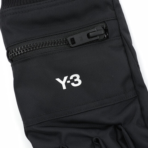 Y-3/Y3 Menores de moda y versátiles al aire libre y marca de moda casual Guantes calientes IY9272 Black IY9272 M