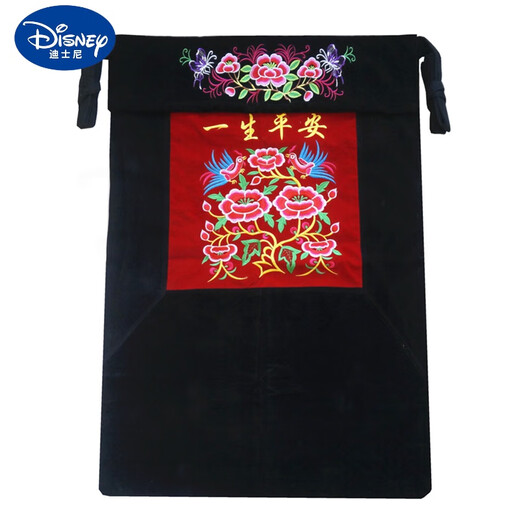 Disney (Disney) Yunnan Turtle enfant à l'ancienne Guizhou Baby Strap Tissu Sichuan Baby Back Fan Back Style Coton Coton Rich Peony
