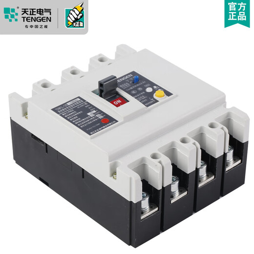 Tianzheng Electric leakage plastic case protection circuit breaker TGM1L 125 250 400 800a2p3p+n4p 100 250A 3P