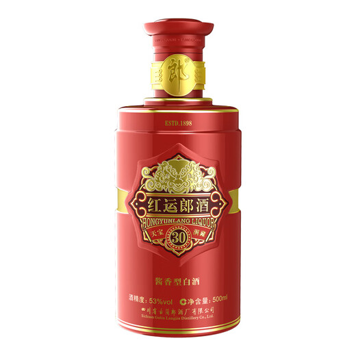 Langjiu Hongyunlang 30 (30) 53-Grad-Sauce-Geschmack 500 ml (Stopp für neue und alte Verpackungen)