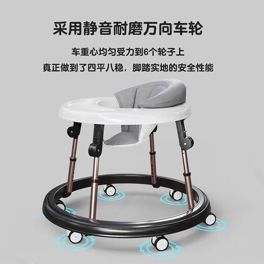 Zoko Baby Walker Многофункциональный анти-обернув и анти-вспомогательный мужчина и женщина-дети детей 6-18 месяцев.