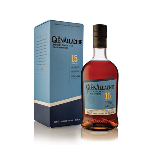 Glen Allachie Glen Allachie Single Malt Whisky 700ml Reino Unido Escocia Importado Vino Granélico de Vino Extranjero Whisky de 15 años