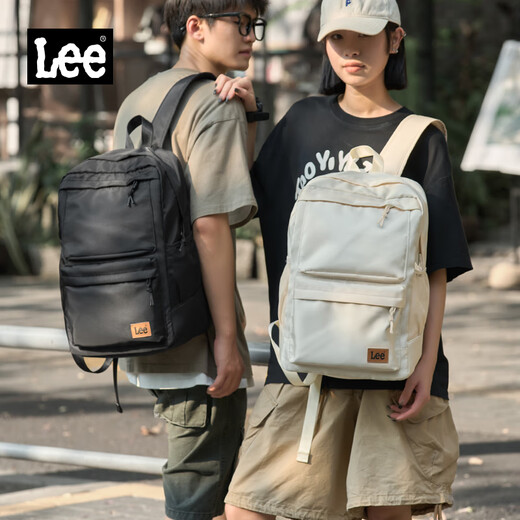 Lee Men's rackpack College College School Back Junior High School High School High Sweek Lackpack модная туристическая сумка Black
