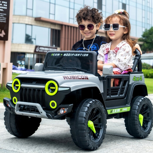 
Yunya Children's Electric Vehicle Tank 300 Off-road Vehicle Four-wheel Drive Remote Control Boy Girl Baby Toy Car Can Sit Adult Four-wheel Drive 12V7 Large Electric Leather Seat + Remote Control Bluetooth + Swing 61 Children's Day Gift Boy
