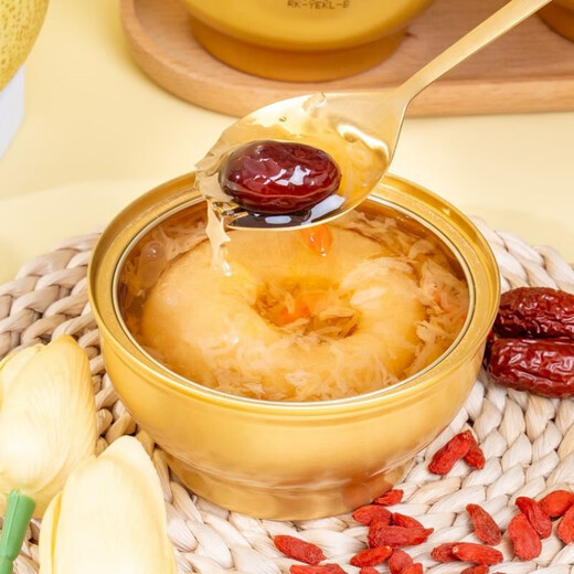 滋时燕窝鲜炖梨开盖即食甜品整颗水果罐头258g*8碗/箱滋补甜品礼盒 燕窝鲜炖梨258g*8碗/箱