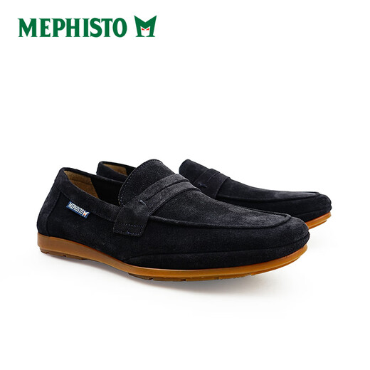 MA Feishitu (Mephisto) Série légère légère de Fleece Retro Fleece Casual Workwear Style Alexis Dark Blue 9855 40