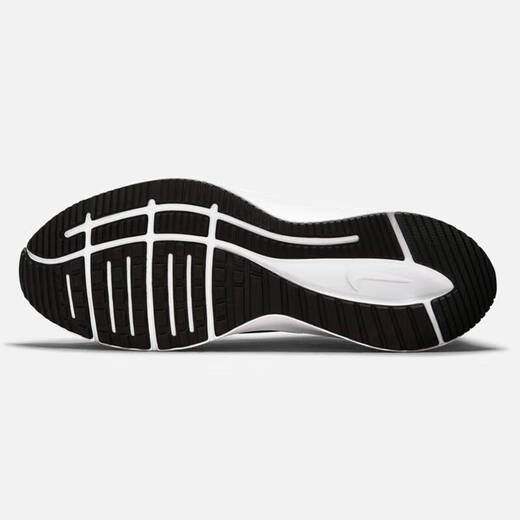 Chaussures Nike (Nike), Nouvelle course d'été Swift 3 Chaussures de sport à coussin respirant, chaussures de course sur route, chaussures décontractées, DA1105-006 / Ash foncé noir et blanc 44,5