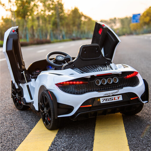 Levipe McLaren authorized children's electric car four-wheel car baby gift sports car men and women remote control toy car can be seated