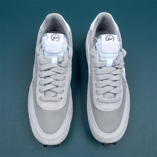 Shuidian ldwaffle rightning deconstruction zapatillas de running triparty thufle hombres y mujeres zapatos deportivos casuales DJ4877-001 DJ4877-300 Negro, azul y rojo 40