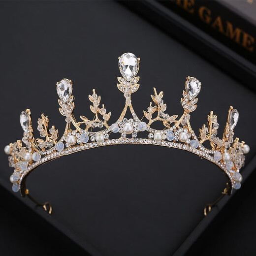 Xianyi gift boxed crown tiara, birthday gift, rhinestone high-end crown, coming-of-age ceremony, 18-year-old wedding proposal, new headband, gift box-luxury silver crown