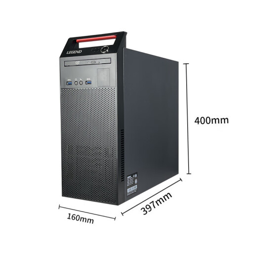 联想（LENOVO）开天M740J 国产信创电脑工作站GPU图形台式机商用主机 自主可控 三年硬免 飞腾D2000 八核 单主机+27英寸显示器 64G 1T固态+1T JM9230独显麒麟国防版