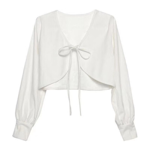 Langsha Summer Shawl para niñas delgadas de chawly de maldita con protección solar de mesh de mesh de seda con protección solar de protector solar S56-9923 White M86-105Jin [Jin equivale a 0.5 kg] [alta calidad]