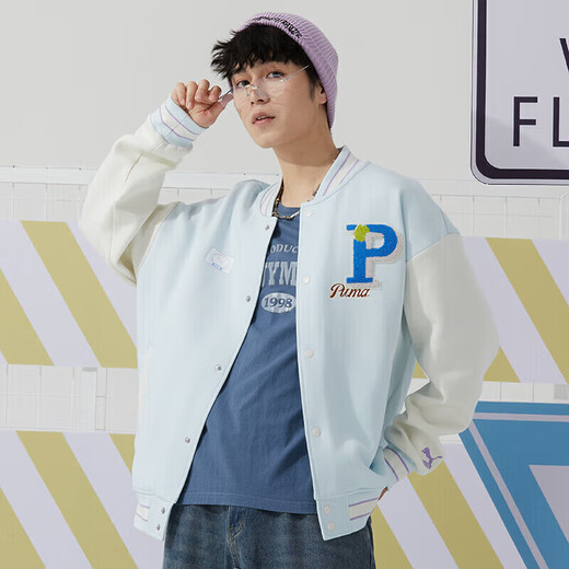 彪马（PUMA）男装女装 25夏季跑步训练运动服户外时尚休闲舒适防风夹克外套 625797-23 S
