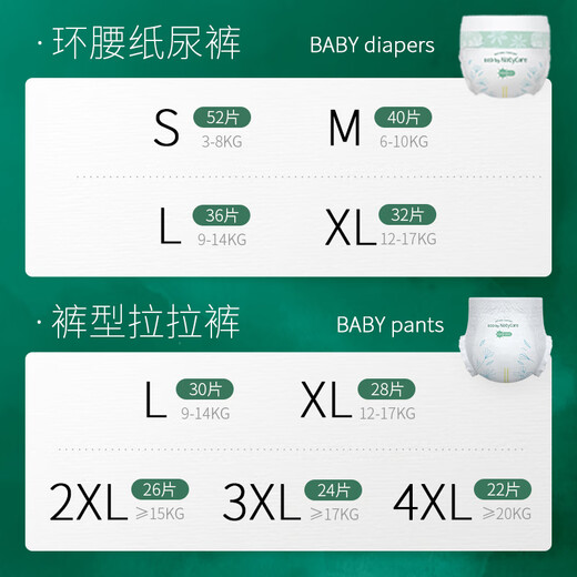 尼塔 拉拉裤加大码3XL24片(≥17kg) 天使pro婴儿成长裤学步裤小内裤